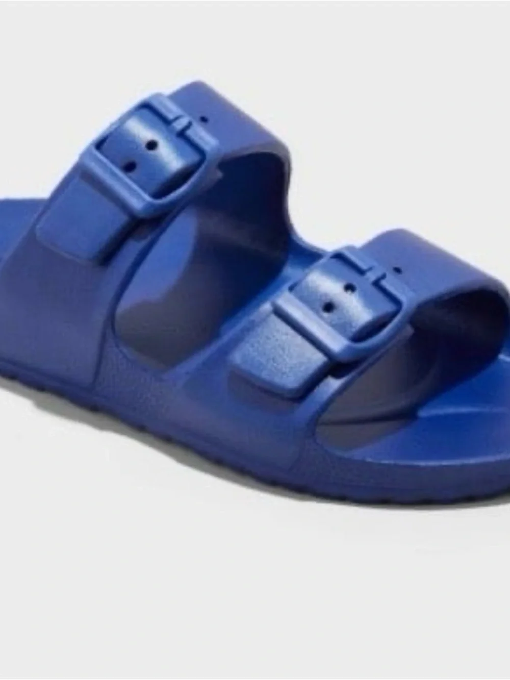 Men's Carson Two Band Sandals - Goodfellow & Co™ Royal Blue Slip-on Size 10 New